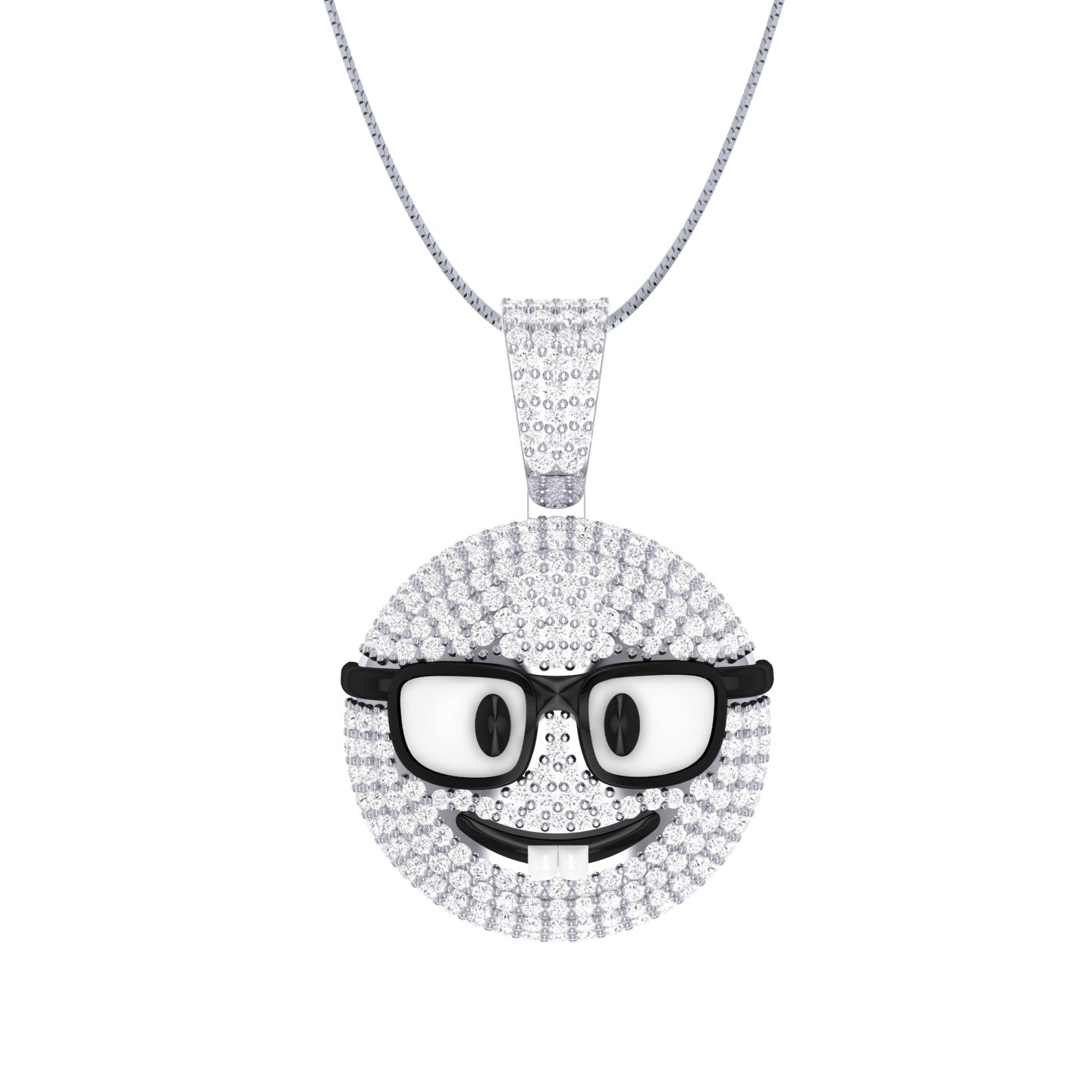Nerd Emoji Pendant Zillionaireindia