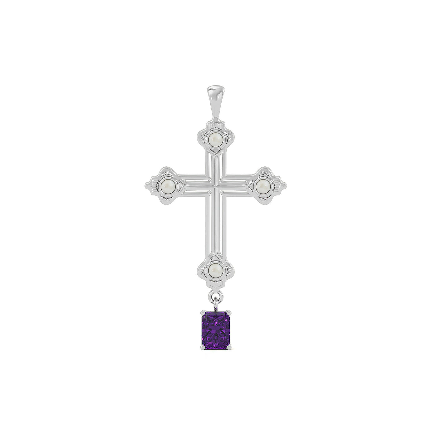 Victorian Cross Pendant