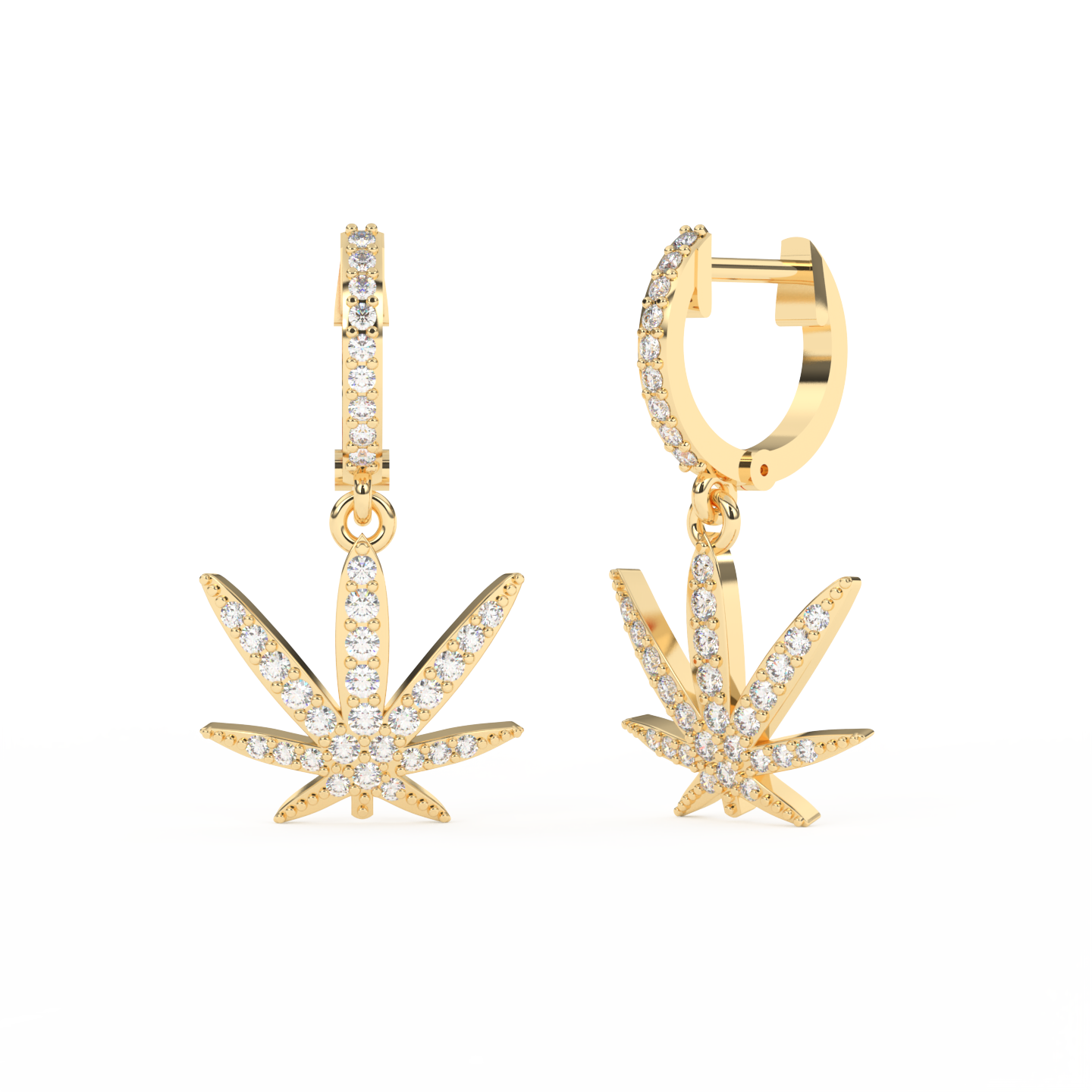 Marijuana Earrings