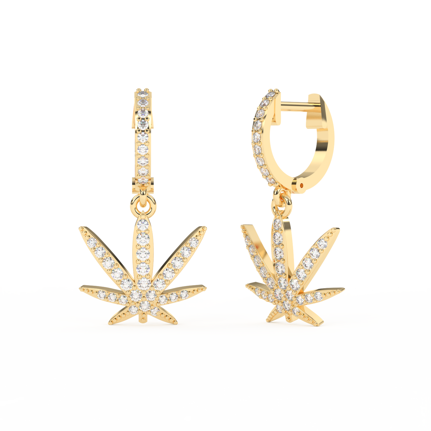 Marijuana Earrings